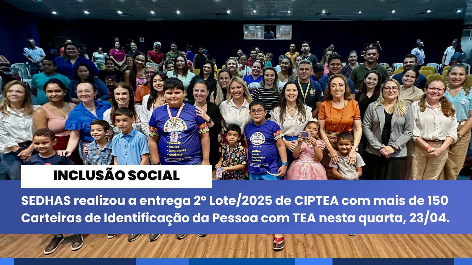 SEDHAS realiza entrega de mais de 150 Carteiras de Identificação da Pessoa co...