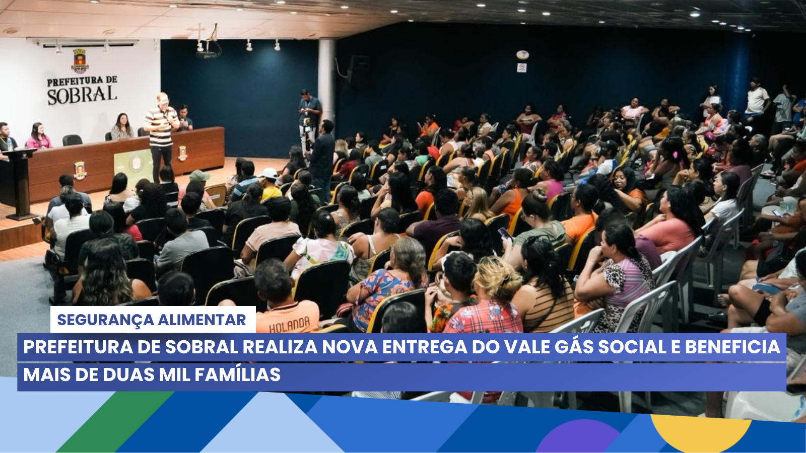 Prefeitura de Sobral realiza nova entrega do Vale Gás Social e beneficia mais...