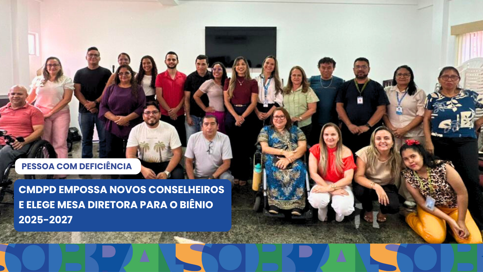 Conselho Municipal dos Direitos da Pessoa com Deficiência empossa novos conse...