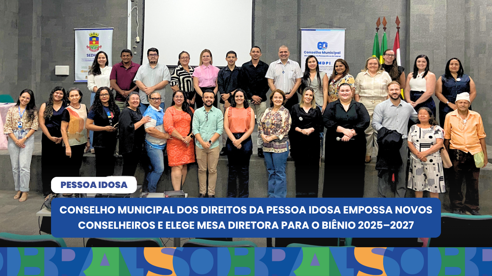 Conselho Municipal dos Direitos da Pessoa Idosa empossa novos conselheiros e ...