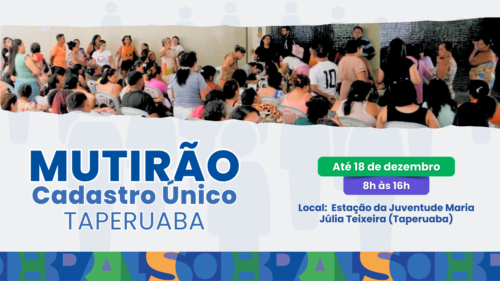 Mutirão do Cadastro Único realiza atualização cadastral em Taperuaba