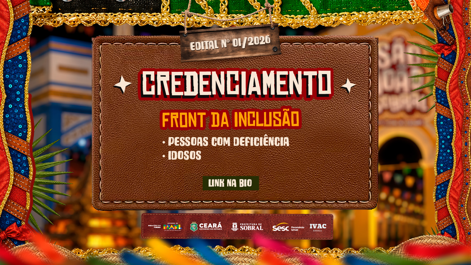 Sobral está com inscrições abertas para o Front da Inclusão durante Festival ...